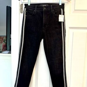 Joe’s Black “Flawless”“the Charlie” size 25 high rise, skinny ankle jeans